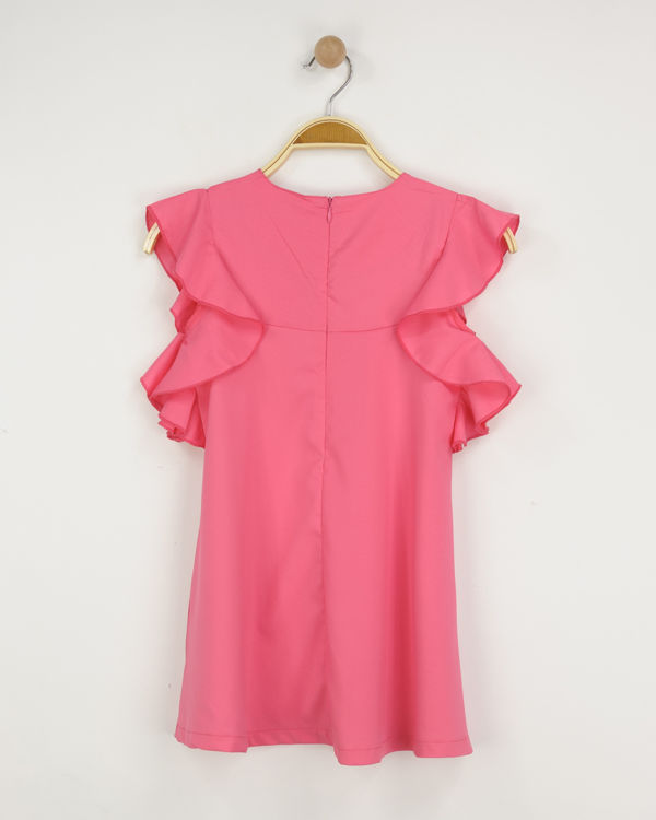 Picture of JH4341 GIRLS SILKY FEEL DRESS (4-16 YEARS)